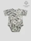 Детское боди / dollars money