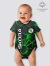 Детское боди / 3D плиты с подсветкой Шкода