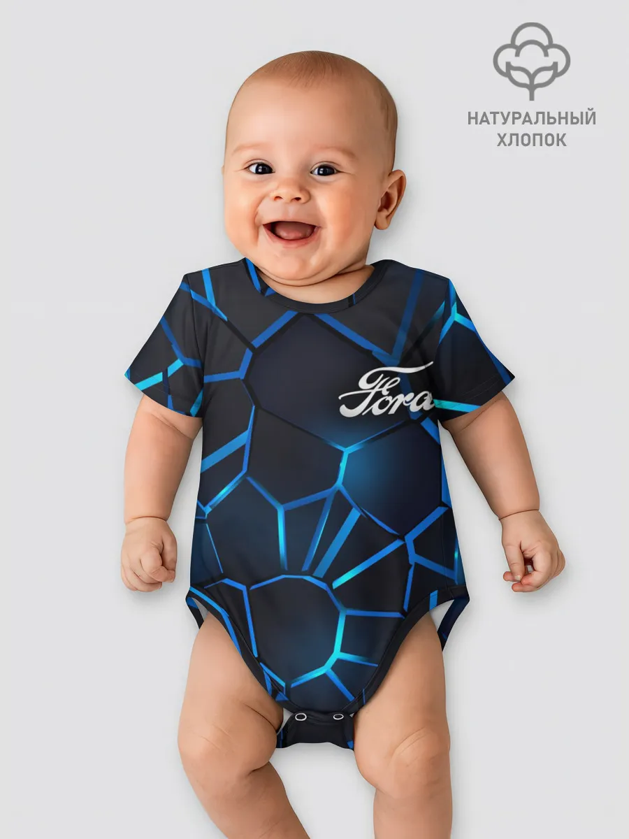 Детское боди / Ford | 3D плиты с подсветкой