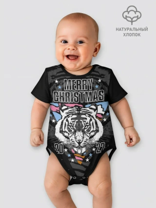 Детское боди / Merry Christmas 2022