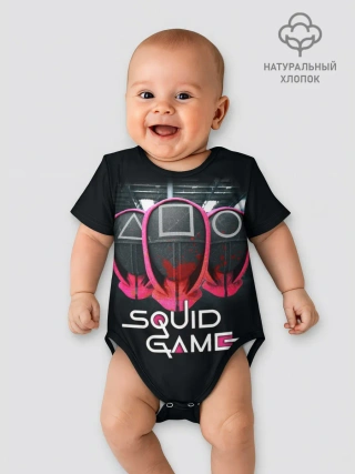 Детское боди / ИГРА В КАЛЬМАРА | МАСКИ В КРОВИ