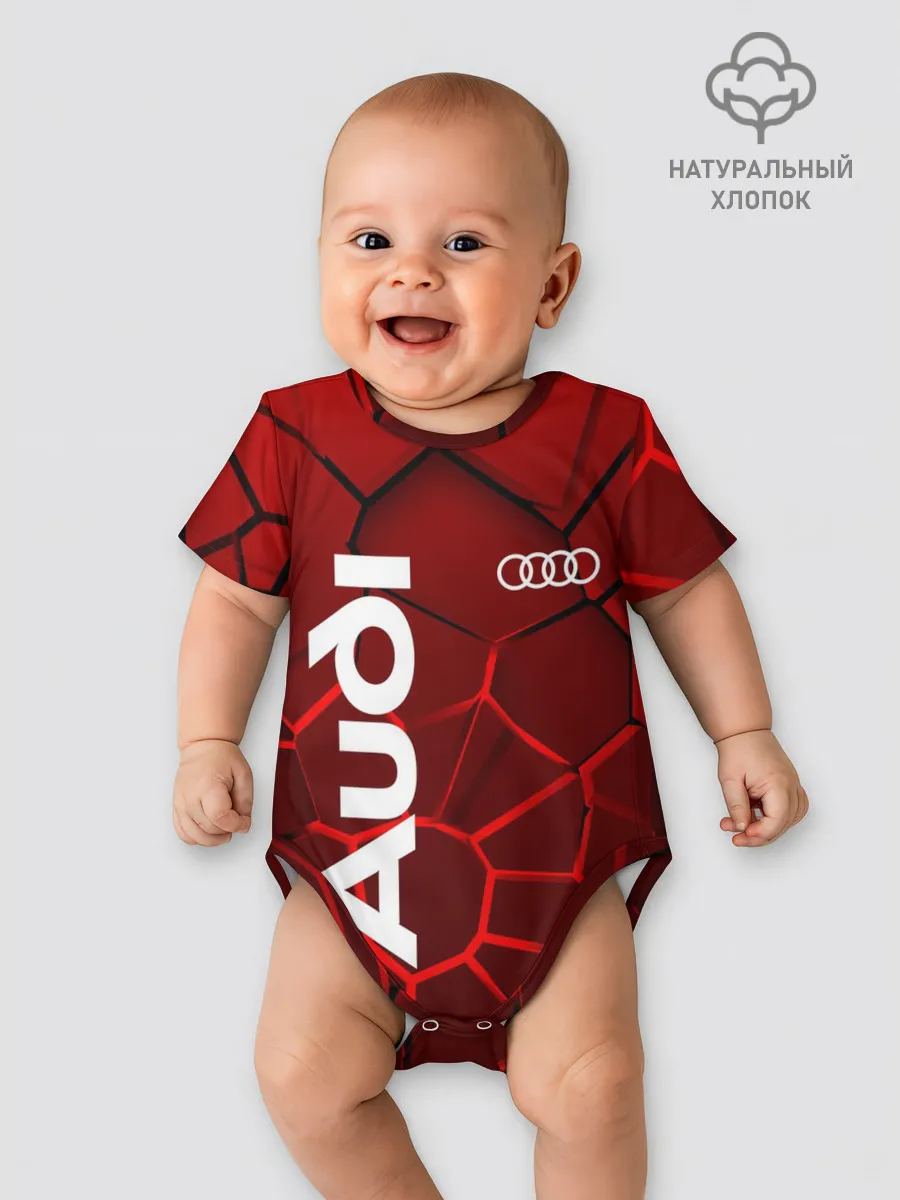 Детское боди / АУДИ - 3D плиты с подсветкой