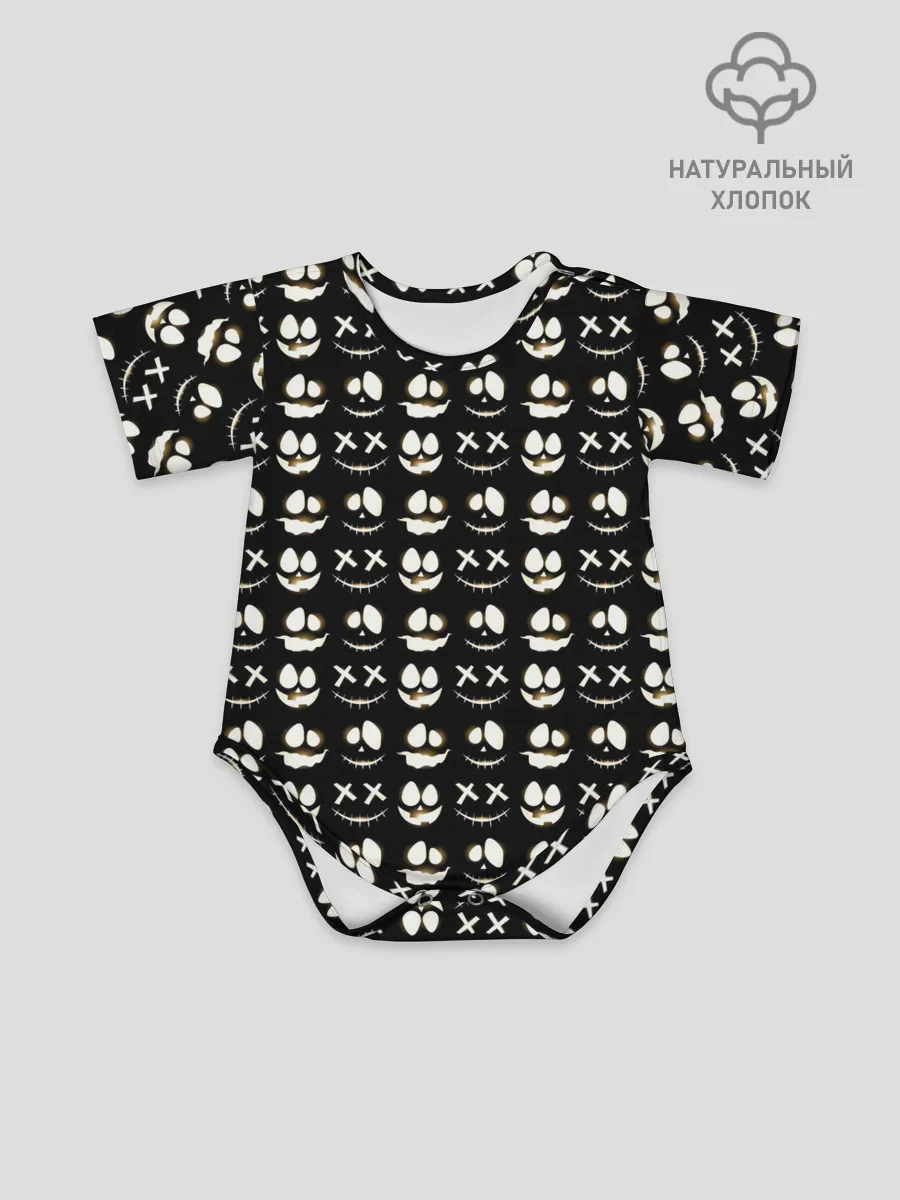 Детское боди / Прикольные смайлы Хэллоуин 2 / Halloween 2