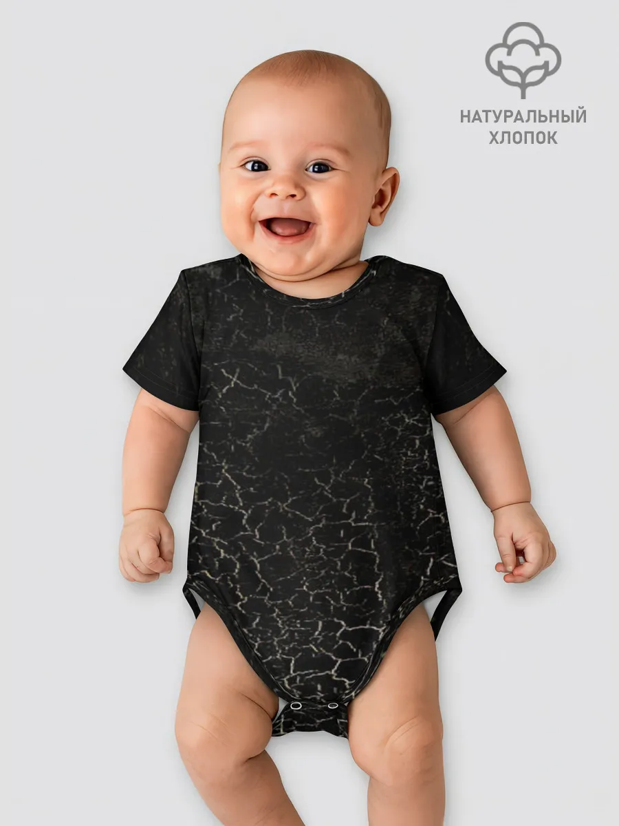 Детское боди / Квадрат Малевича как фон