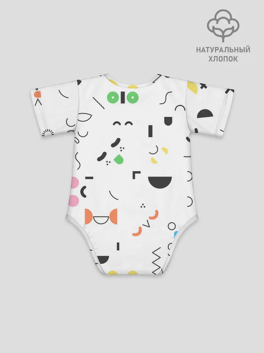 Детское боди / TOCA BOCA УЗОР ФОН