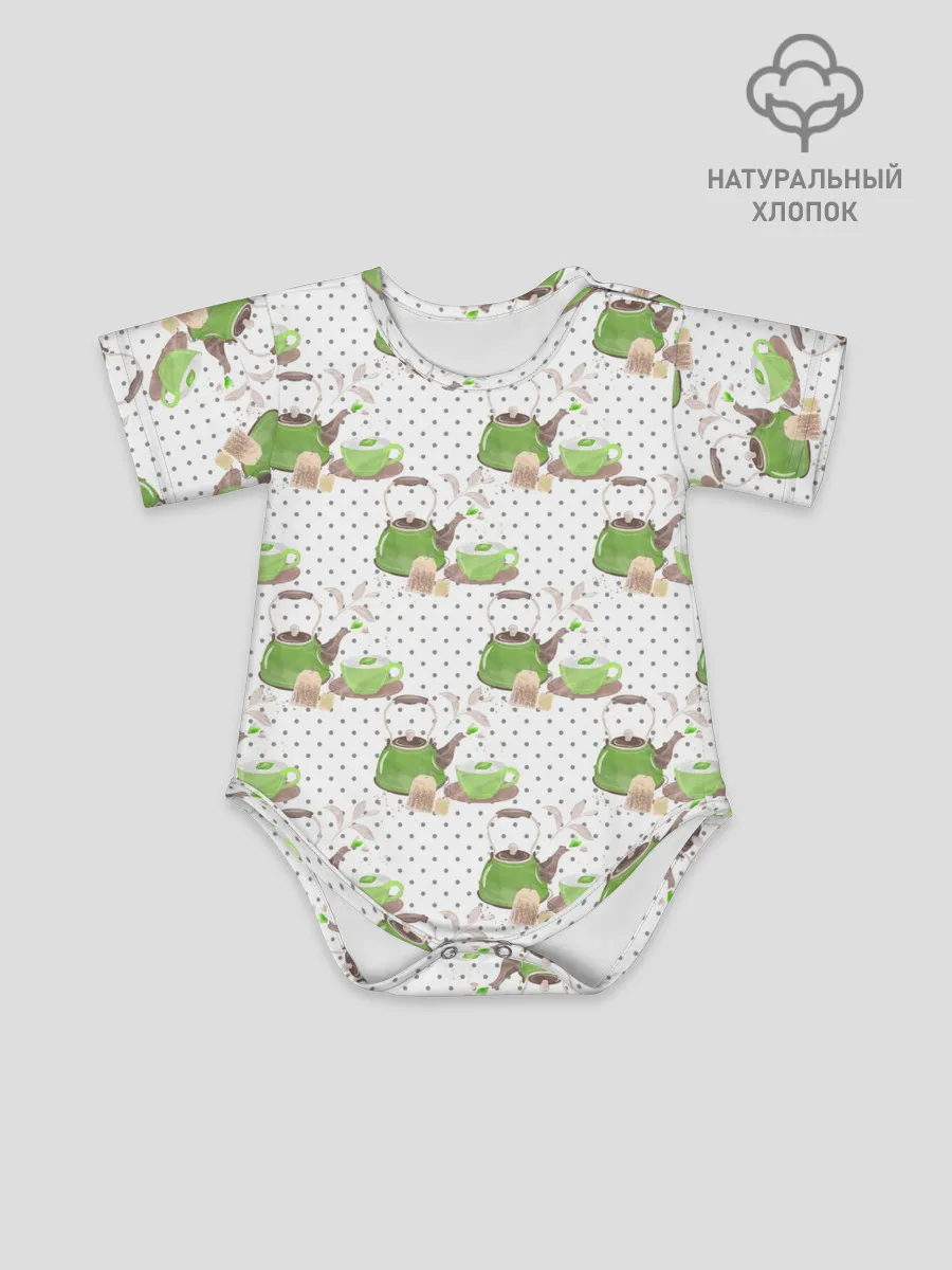 Детское боди / Зеленый чай