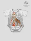 Детское боди / Тигр с подарками