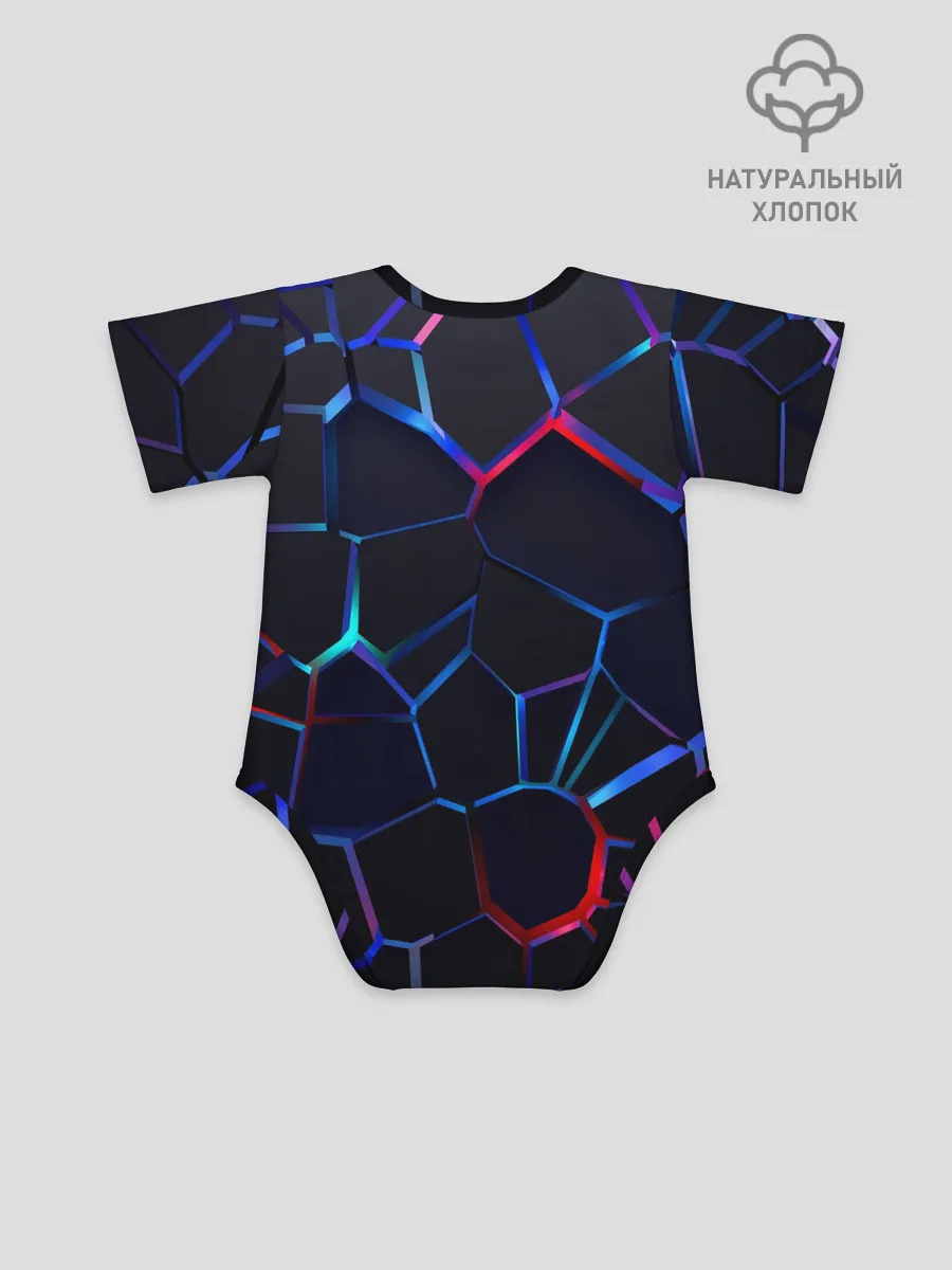 Детское боди / Неоновые 3D плиты | Неоновые плиты