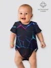 Детское боди / Неоновые 3D плиты | Неоновые плиты
