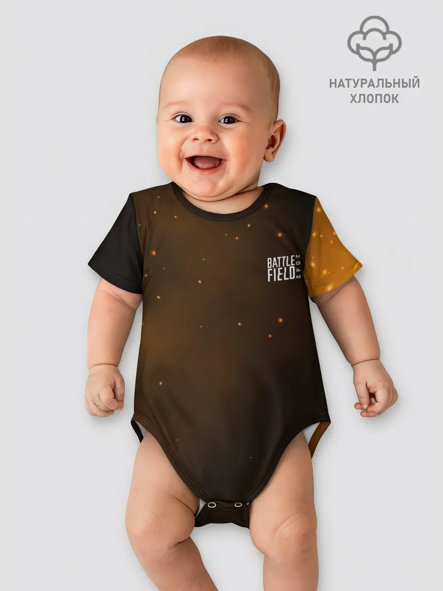 Детское боди / FIRE BATTLEFIELD LOGO | ЛОГО