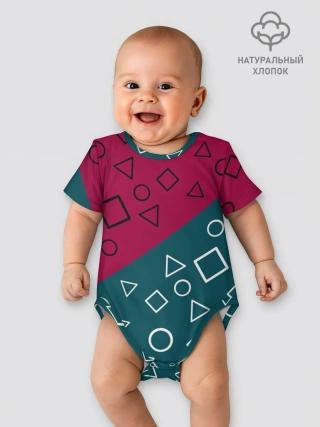 Детское боди / Игра в кальмара