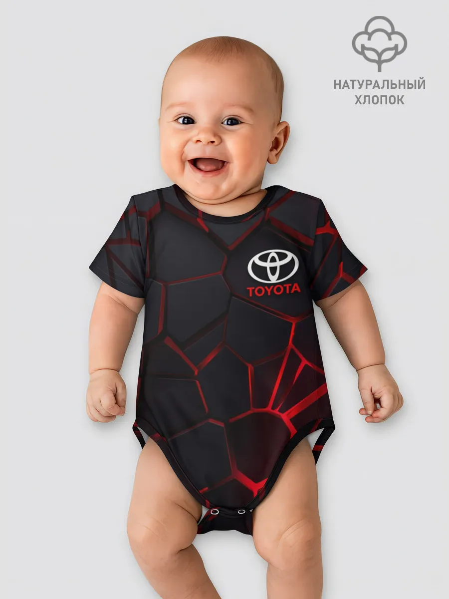 Детское боди / Тойота 3D плиты с подсветкой