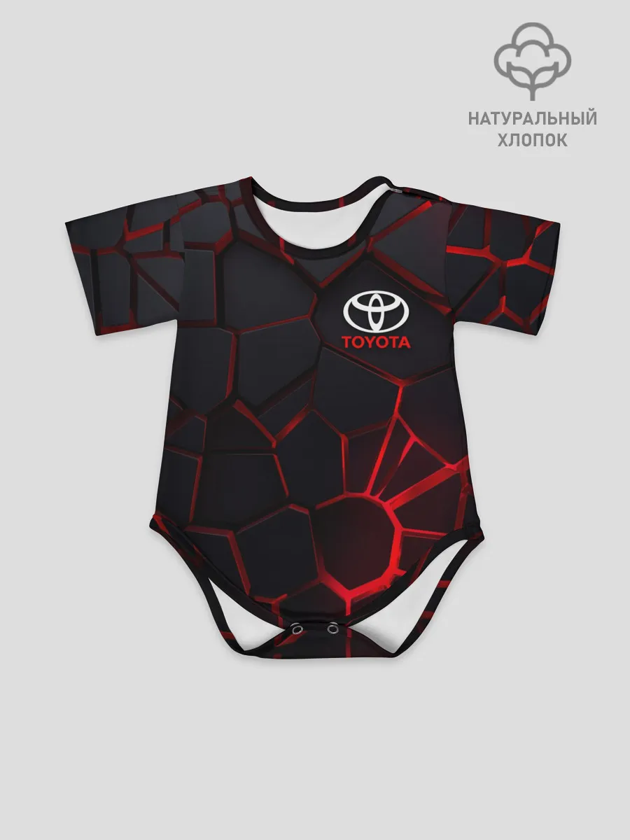 Детское боди / Тойота 3D плиты с подсветкой