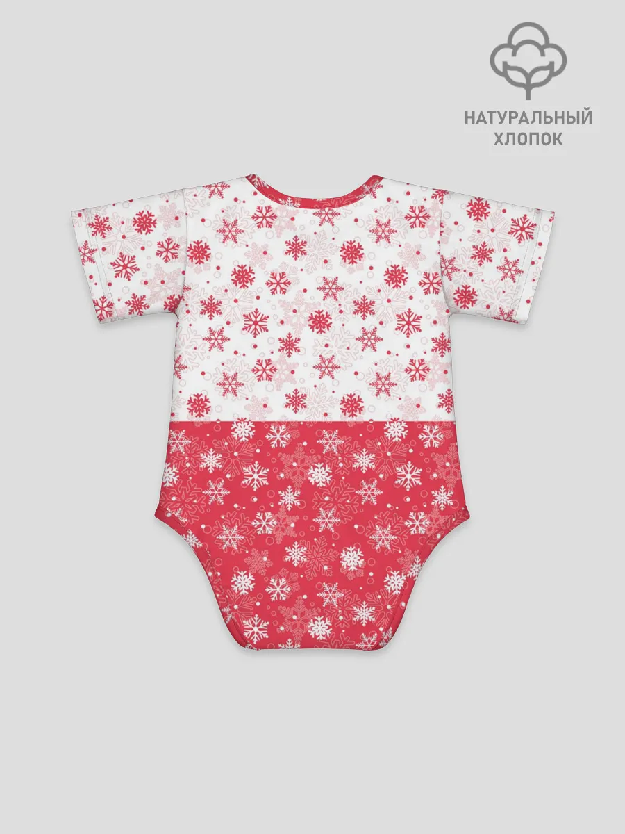 Детское боди / Снежинки