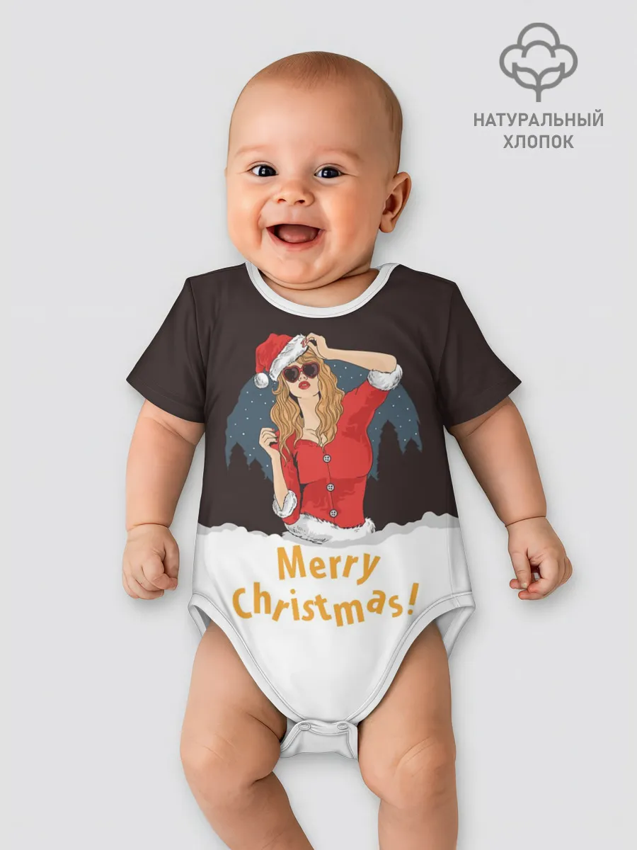 Детское боди / Снегурка