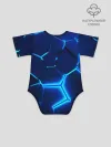 Детское боди / 3D ПЛИТЫ | NEON STEEL | НЕОНОВЫЕ ПЛИТЫ