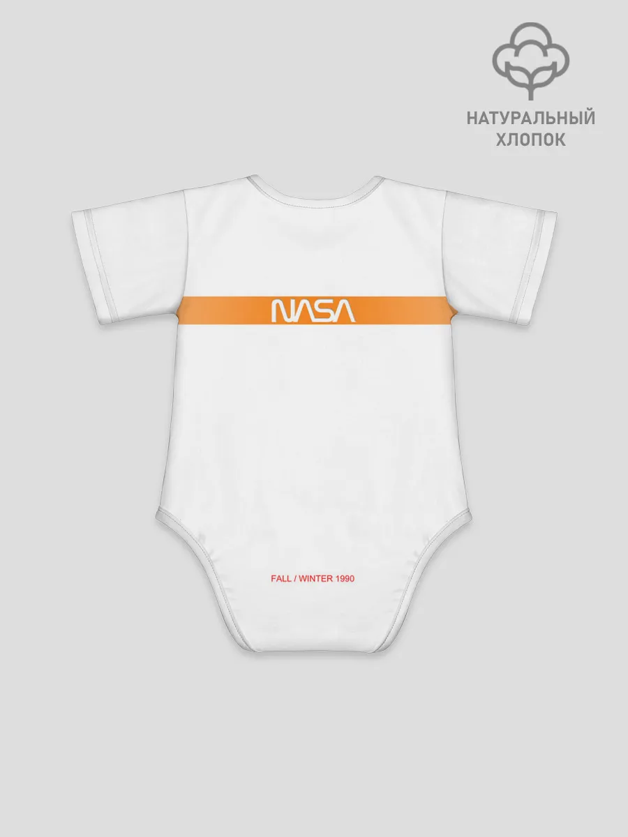 Детское боди / NASA БЕЛАЯ ФОРМА | НАСА WHITE UNIFORM
