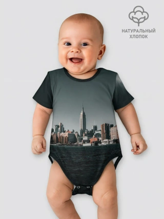Детское боди / Вид на Нью Йорк