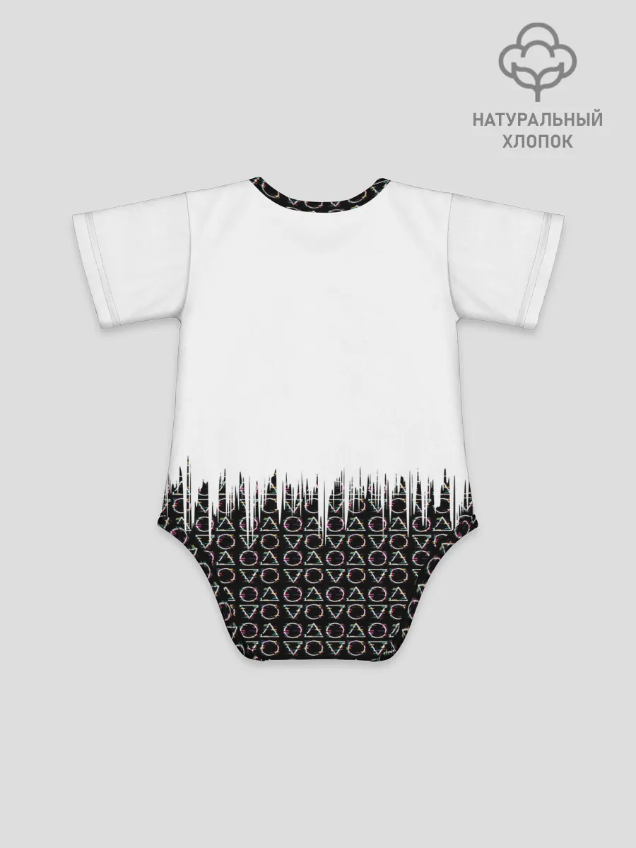 Детское боди / Игра в кальмара фигуры,