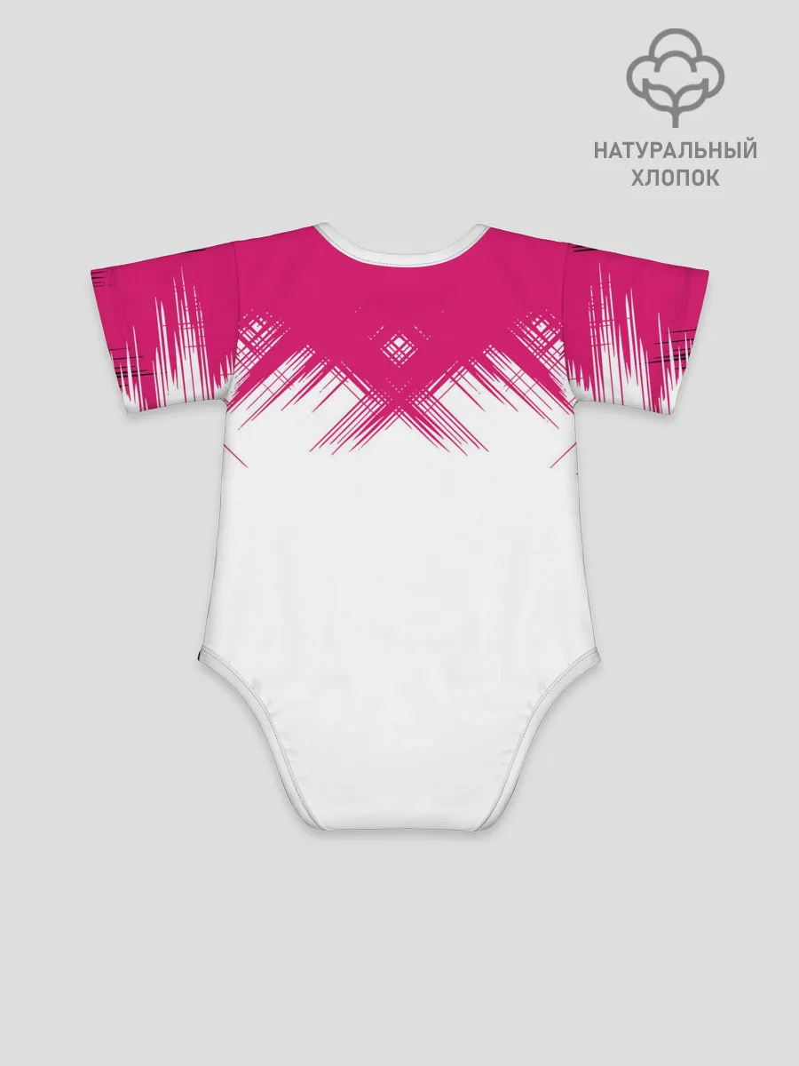 Детское боди / Игра в кальмара | геометрические фигуры,