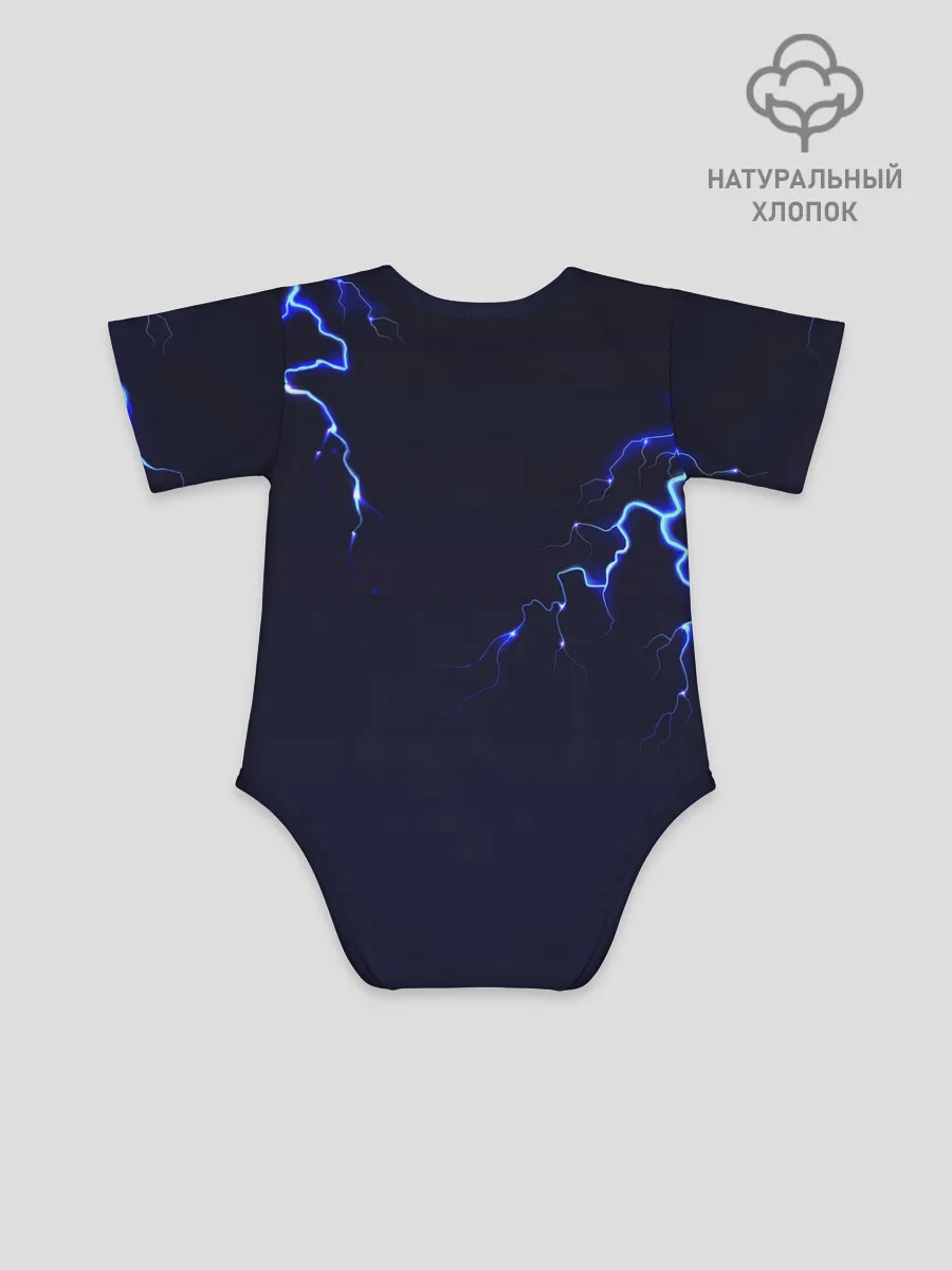 Детское боди / BMW разряд молнии.