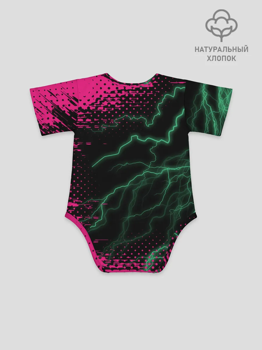 Детское боди / Игра в кальмара разряд молнии.