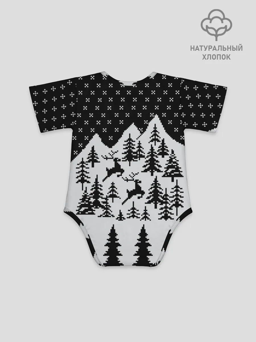 Детское боди / Северные Олени в Горах