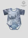 Детское боди / СНЕЖНЫЙ ПЕЙЗАЖ