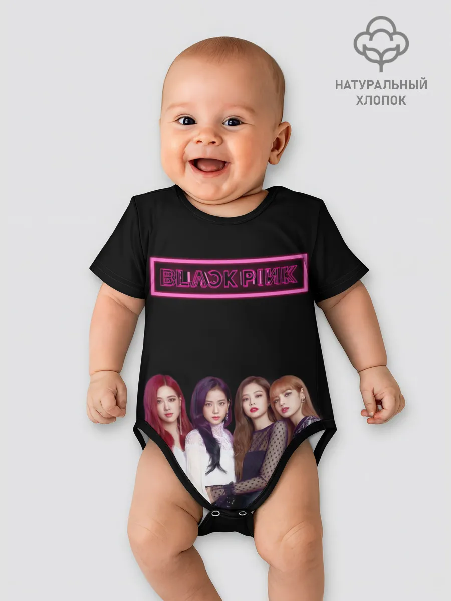 Детское боди / BLACKPINK NEON