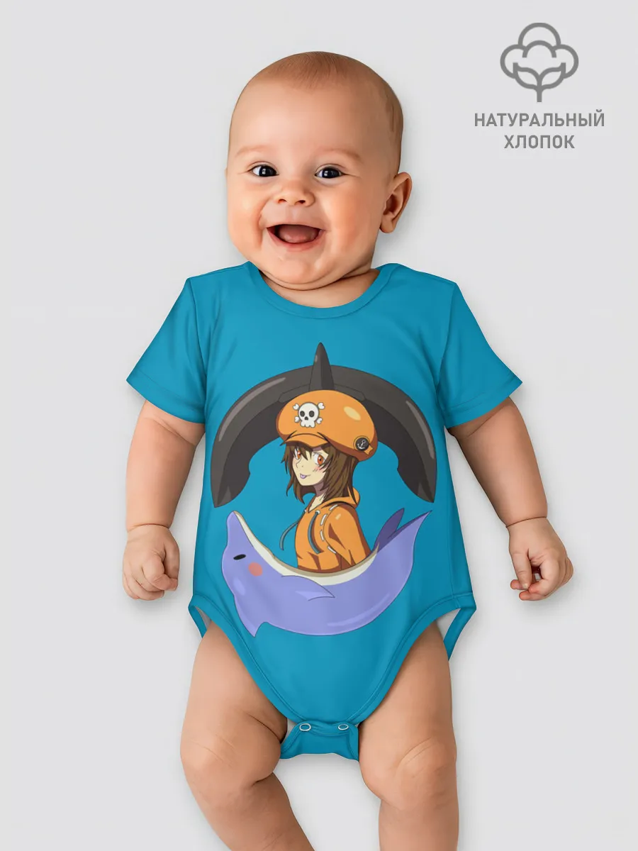 Детское боди / Мэй с дельфином