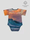 Детское боди / Закат над волной