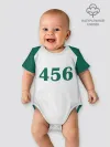 Детское боди / Как в Игре в Кальмара. Футболка 456 игрока