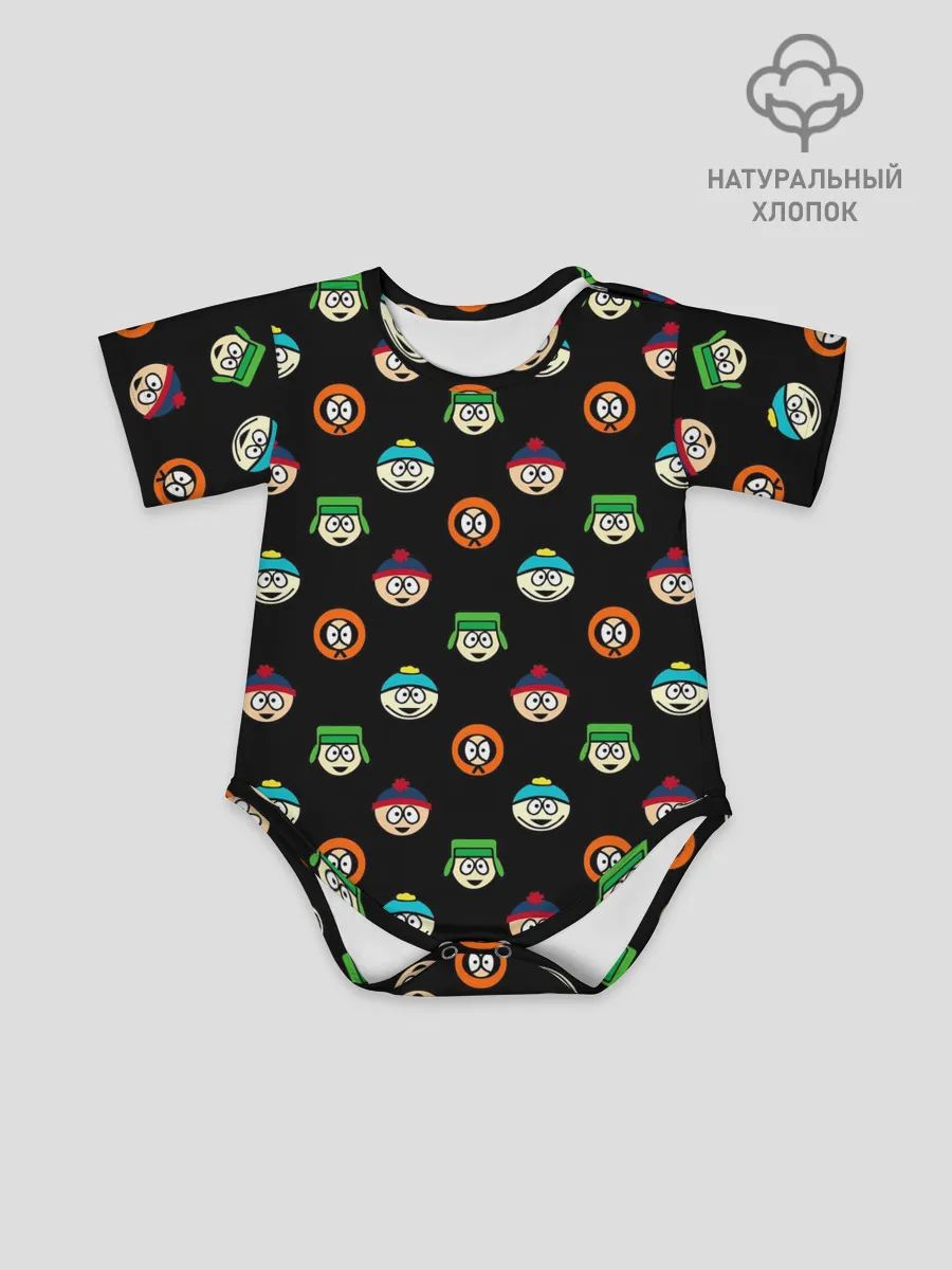 Детское боди / Южный парк, паттерн