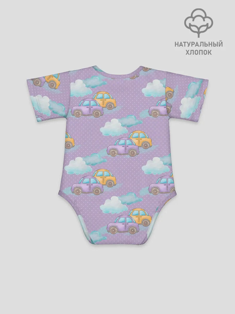 Детское боди / детские машинки