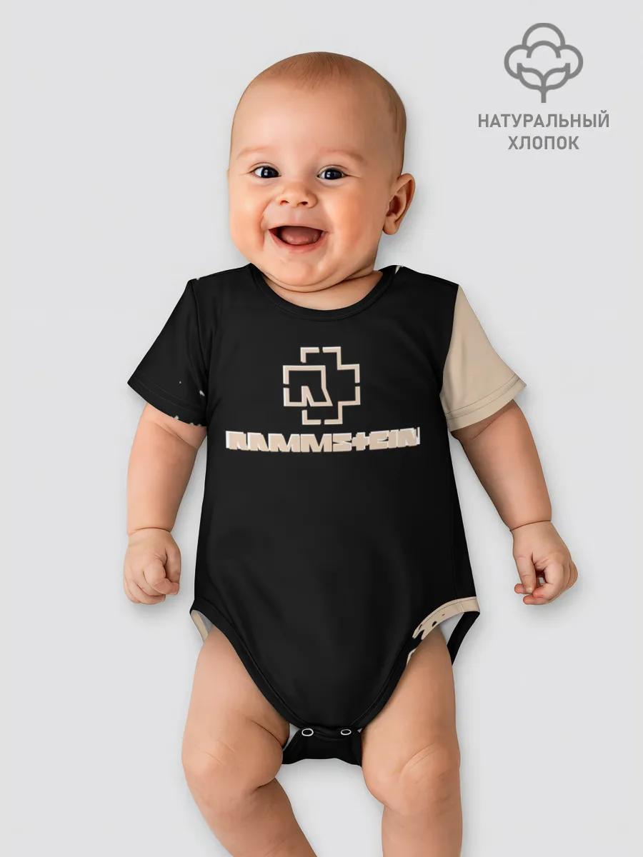 Детское боди / RAMMSTEIN | Рамштайн Рок Лого