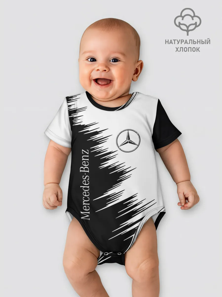 Детское боди / mercedes benz