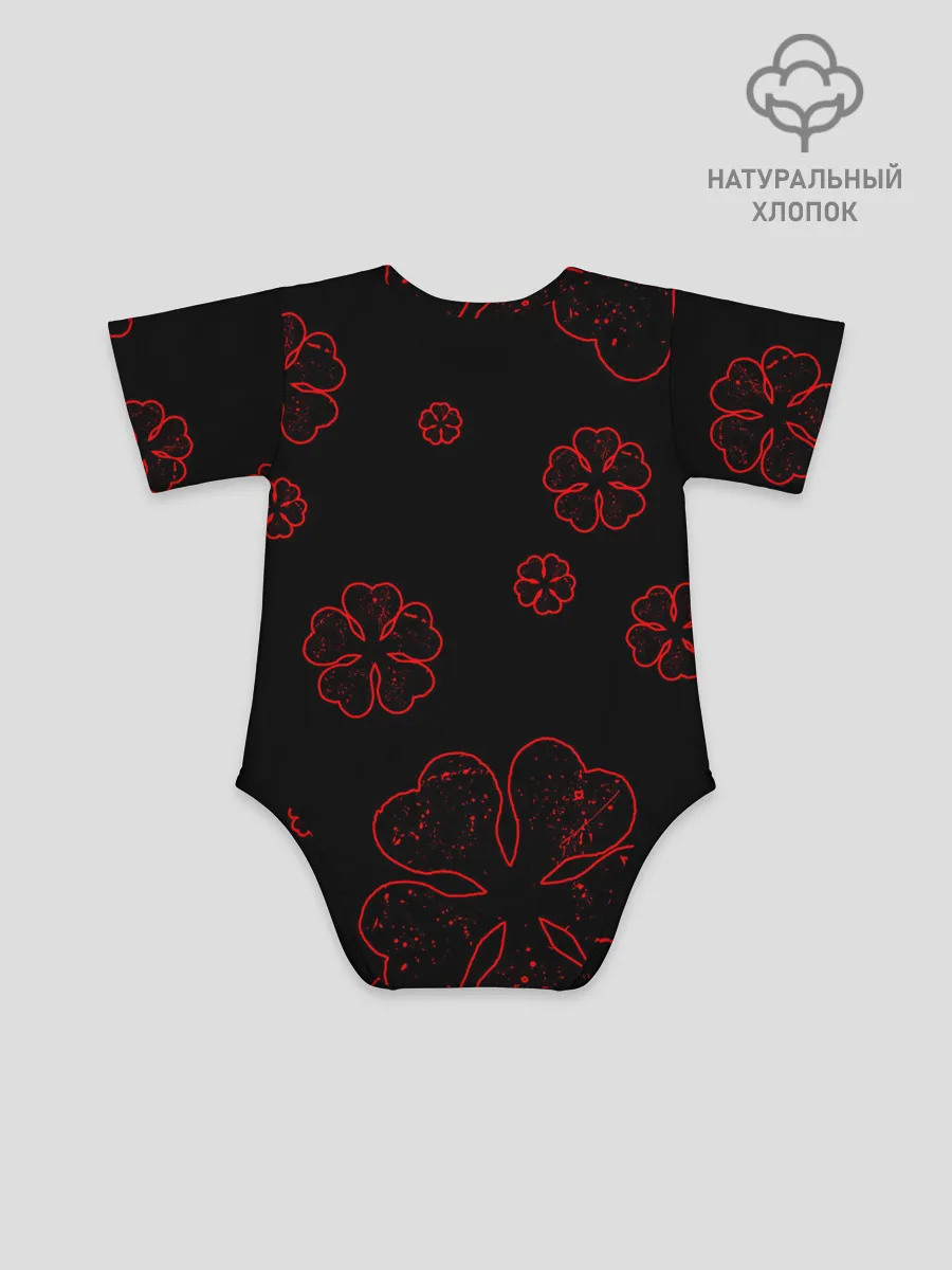 Детское боди / Чёрный клевер: Black clover.