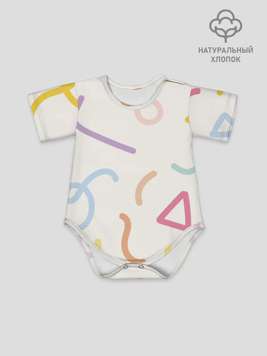 Детское боди / Разные линии