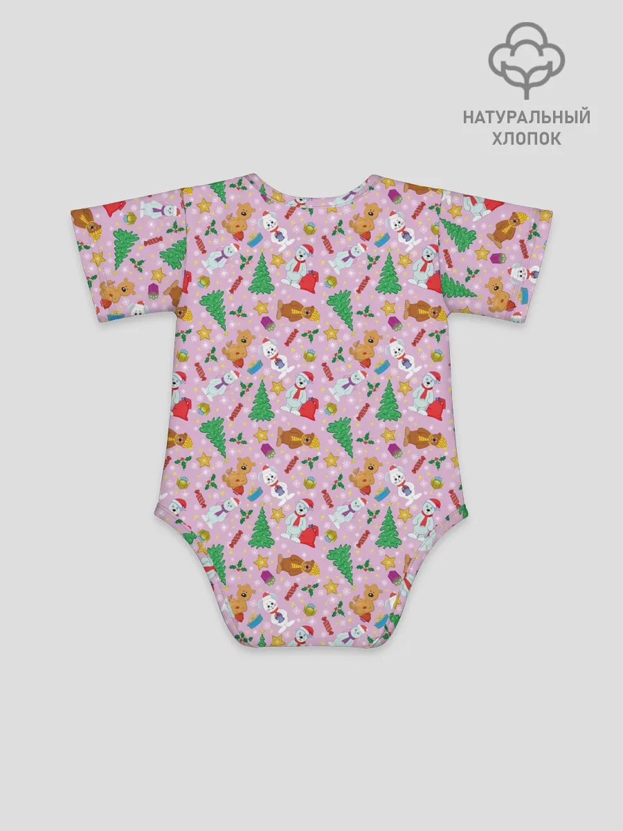 Детское боди / Новогодние Зверюшки