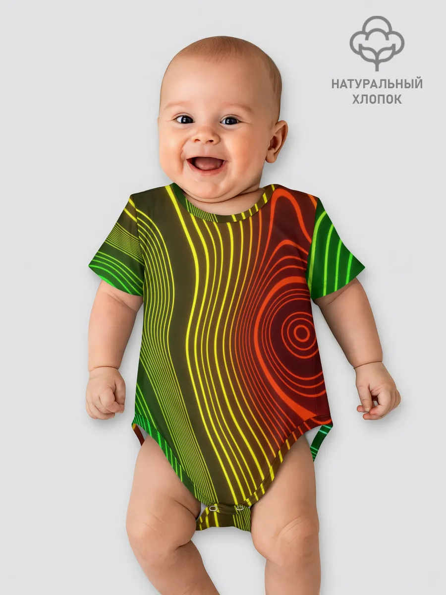 Детское боди / КАРТОГРАФИЧЕСКАЯ ПРОЕКЦИЯ