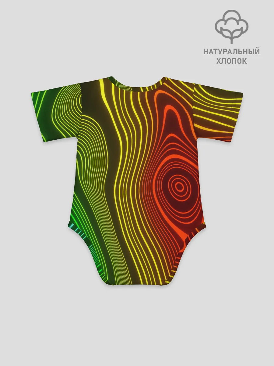 Детское боди / КАРТОГРАФИЧЕСКАЯ ПРОЕКЦИЯ