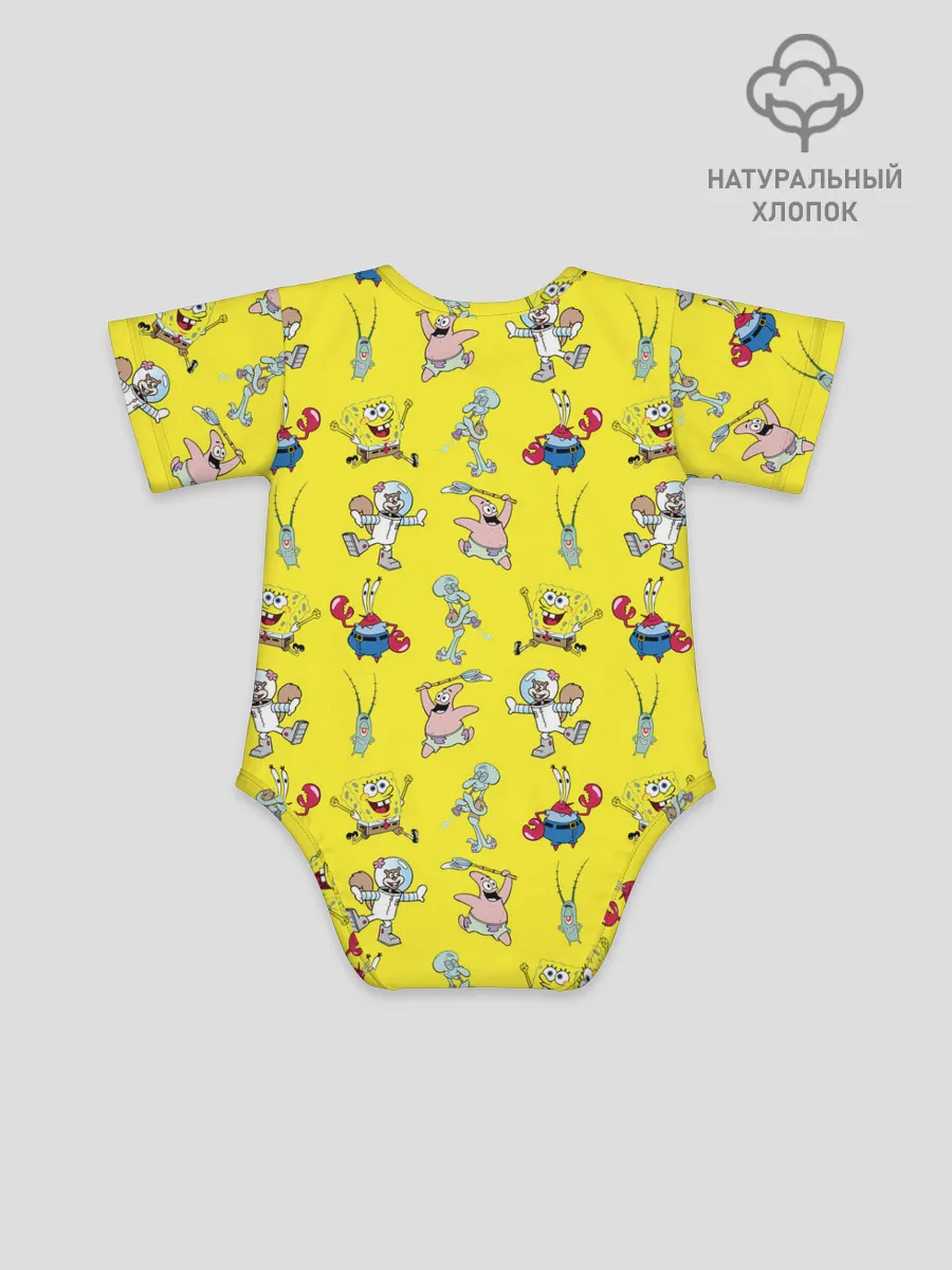 Детское боди / SpongeBob pattern