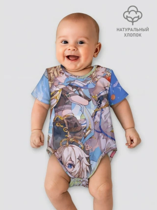 Детское боди / Genshin impact день рождение