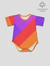 Детское боди / РАДУЖНАЯ ГЕОМЕТРИЯ / RAINBOW GEOMETRY