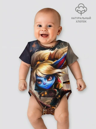 Детское боди / Поппи Хранительница молота