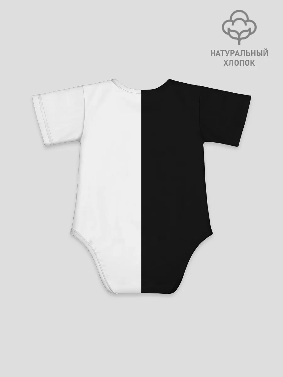 Детское боди / Phasmophobia logo ч/б