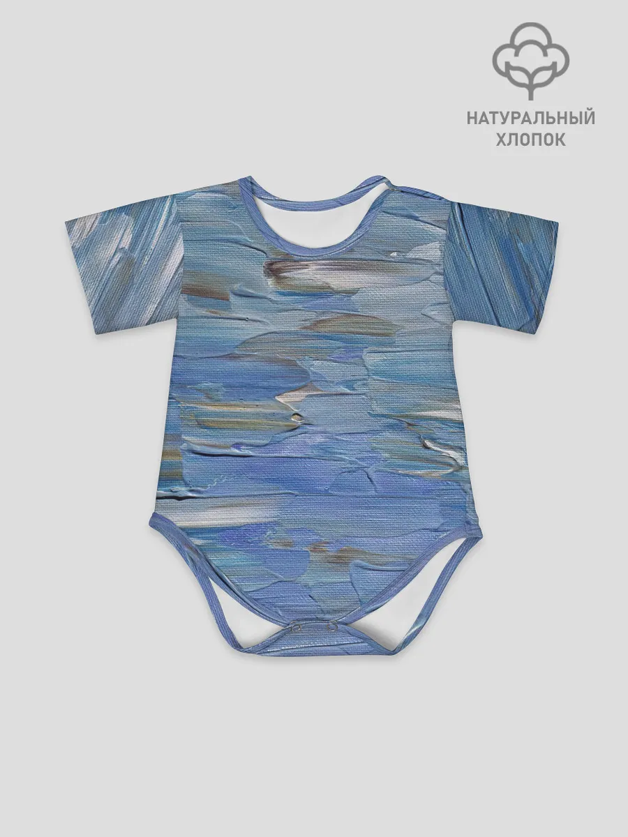 Детское боди / Мазки красок