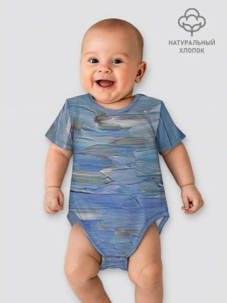 Детское боди / Мазки красок