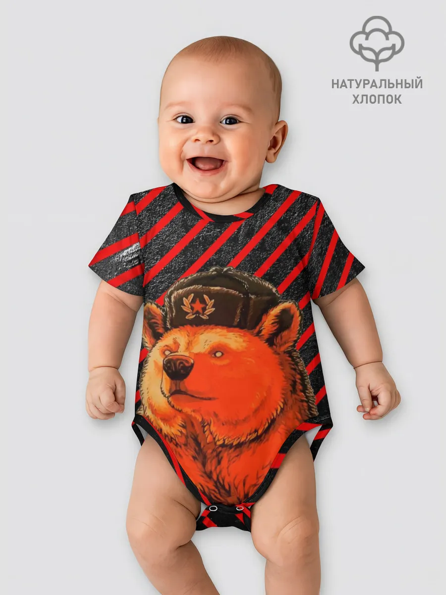 Детское боди / Медведь в форме