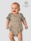 Детское боди / Рисованный камень